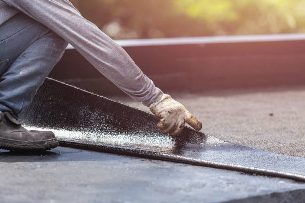 Professional Waterproofing technician working in Romeoville, IL